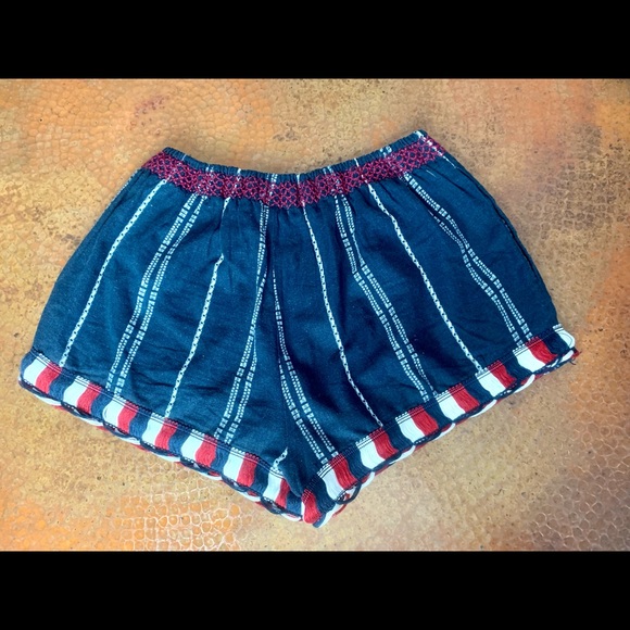 REWASH Linen blend Shorts - Picture 2 of 5